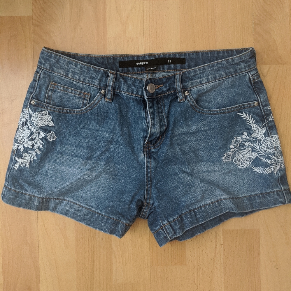 Francesca's Harper Lace Shorts NWOT